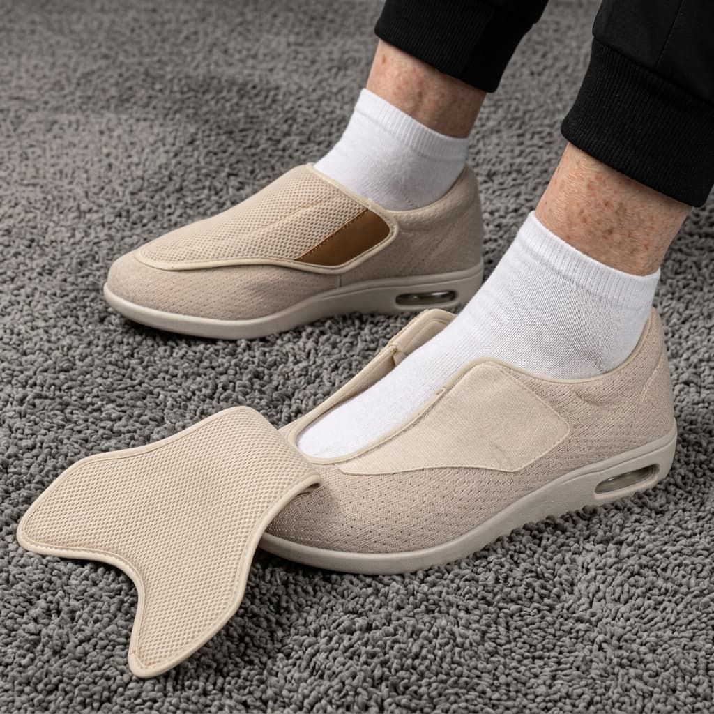 Zapatos ortopédicos de horma ancha