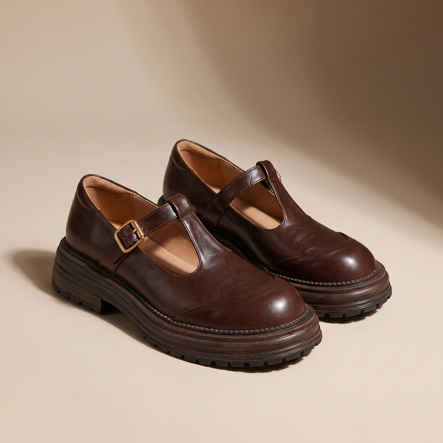 Zapatos Ortopédicos Mary Jane para Mujer | Correa Ajustable