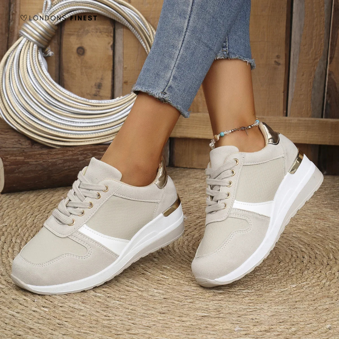 Zapatos ortopédicos para mujer con soporte de arco y acolchado de espuma viscoelástica – transpirables, casuales y cómodos