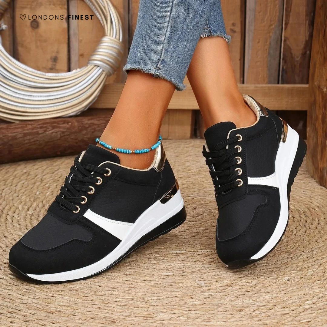 Zapatos ortopédicos para mujer con soporte de arco y acolchado de espuma viscoelástica – transpirables, casuales y cómodos
