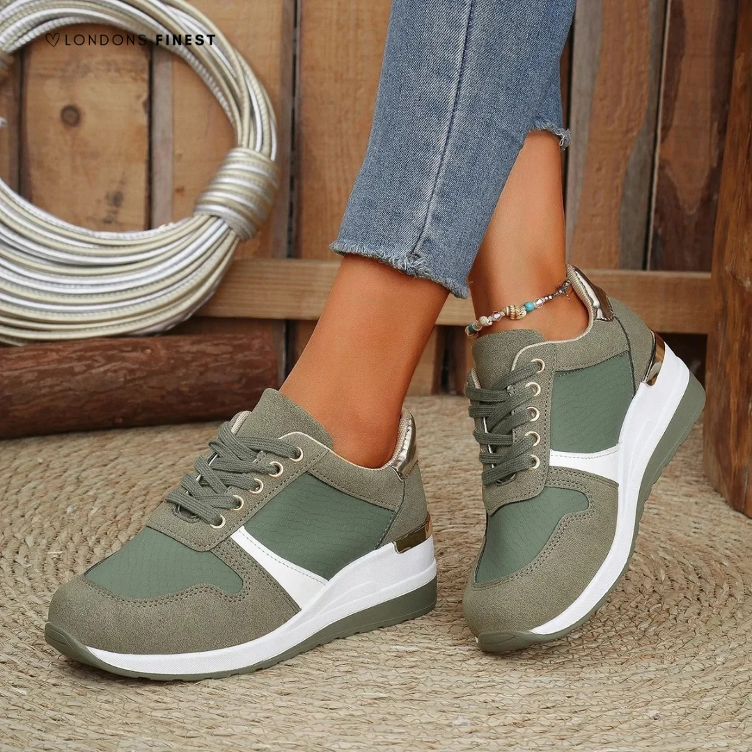 Zapatos ortopédicos para mujer con soporte de arco y acolchado de espuma viscoelástica – transpirables, casuales y cómodos