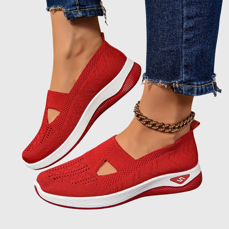 Zapatos ortopédicos slip-on con soporte y diseño transpirable para uso diario