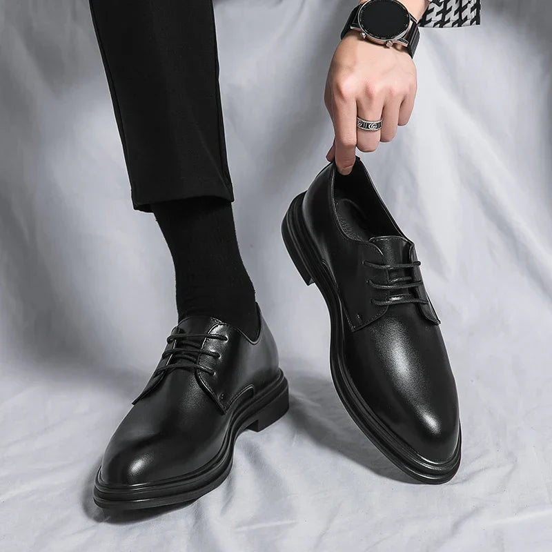 Zapatos Oxford con Cordones para Hombre