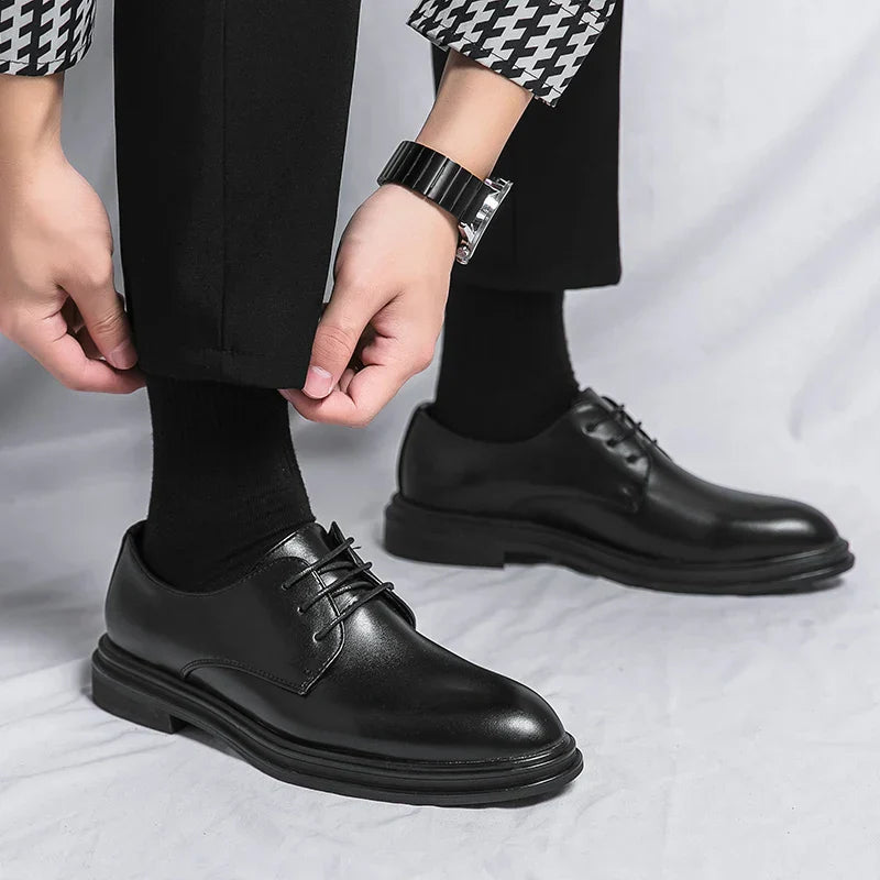 Zapatos Oxford con Cordones para Hombre