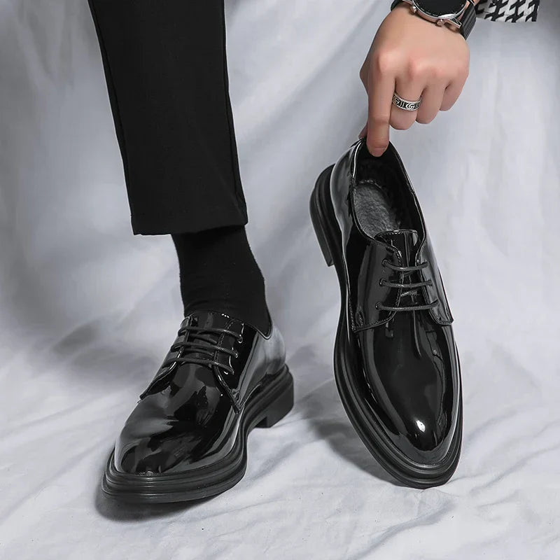 Zapatos Oxford con Cordones para Hombre
