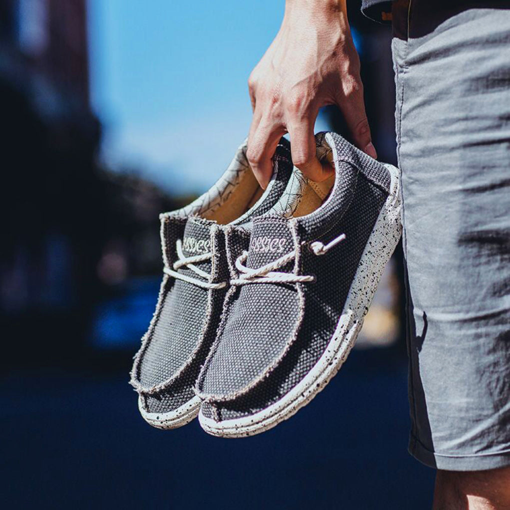 Zapatos slip-on modernos y ligeros para hombre – Ideales para el verano