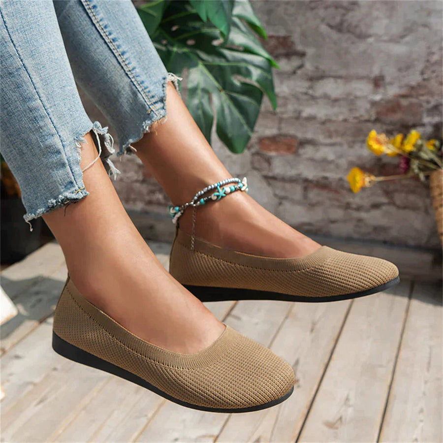Zapatos Slip-On para Mujer, Cómodos y Ligeros con Ángulo de Puntera de 5 Grados