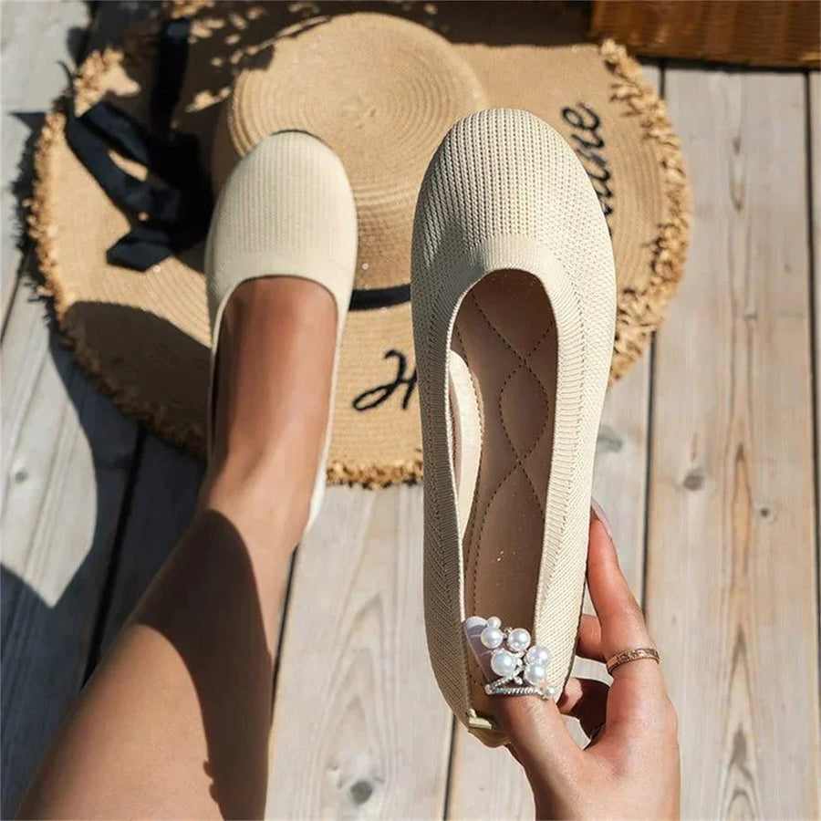 Zapatos Slip-On para Mujer, Cómodos y Ligeros con Ángulo de Puntera de 5 Grados