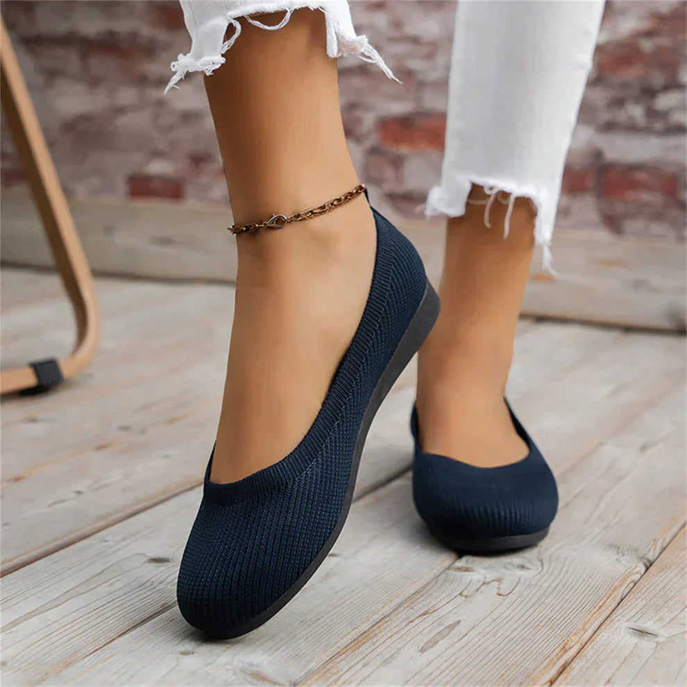 Zapatos Slip-On para Mujer, Cómodos y Ligeros con Ángulo de Puntera de 5 Grados