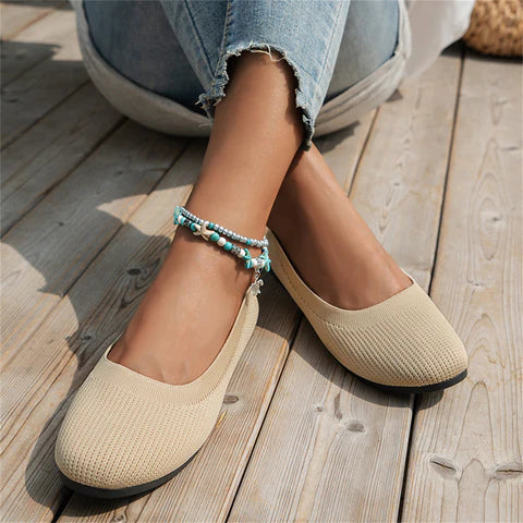Zapatos Slip-On para Mujer, Cómodos y Ligeros con Ángulo de Puntera de 5 Grados