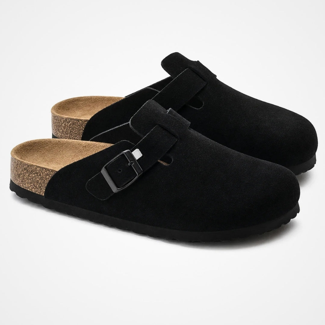 Zuecos de Lujo Slip-On con Hebilla Ajustable