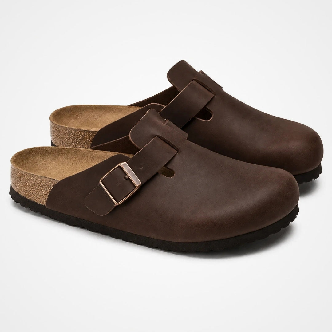 Zuecos de Lujo Slip-On con Hebilla Ajustable