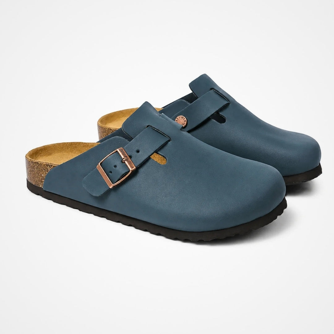 Zuecos de Lujo Slip-On con Hebilla Ajustable