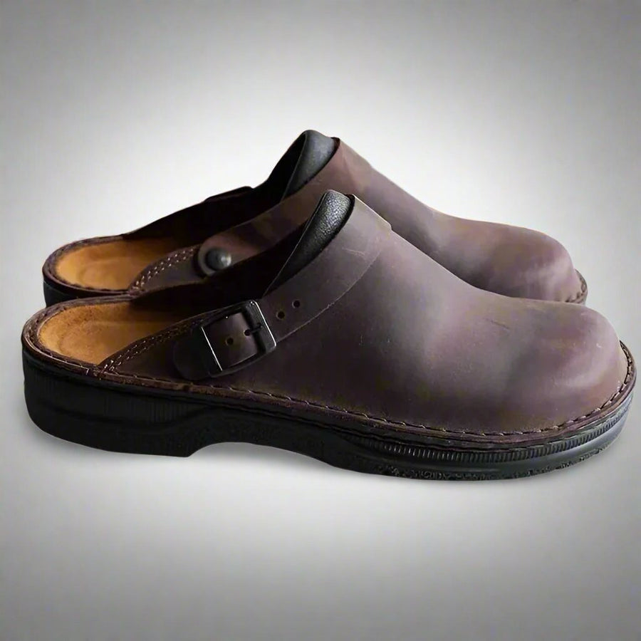 Zuecos para hombre - Hebilla ajustable y comodidad
